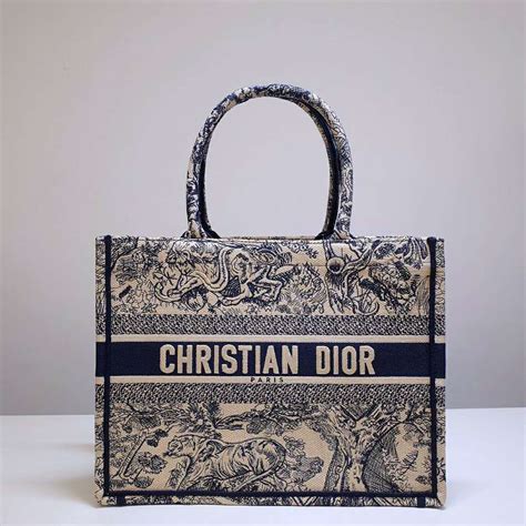 christian dior tote bag small|christian dior canvas book tote.